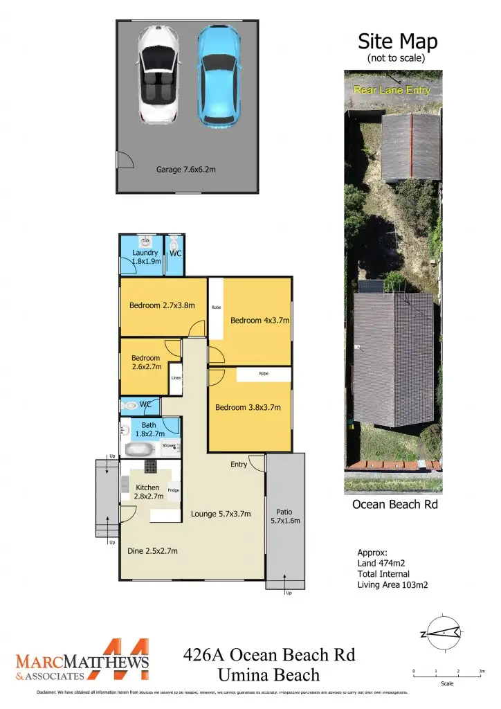Floorplan of Homely house listing, 426A Ocean Beach Road, Umina Beach NSW 2257