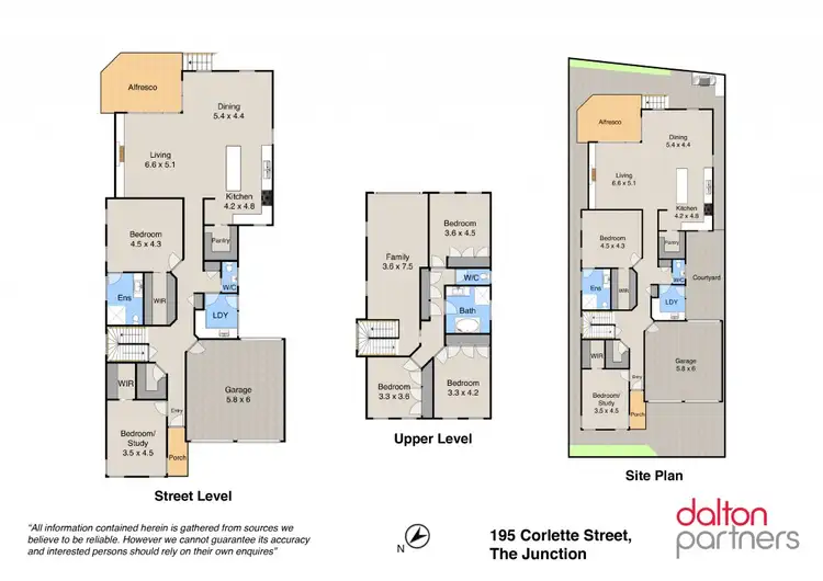Floorplan of Homely house listing, 195 Corlette Street, The Junction NSW 2291