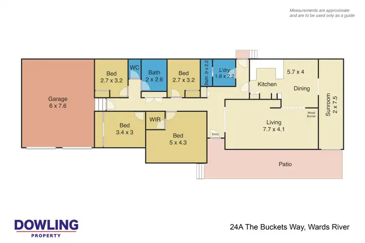 Floorplan of Homely house listing, 24A The Bucketts Way, Wards River NSW 2422