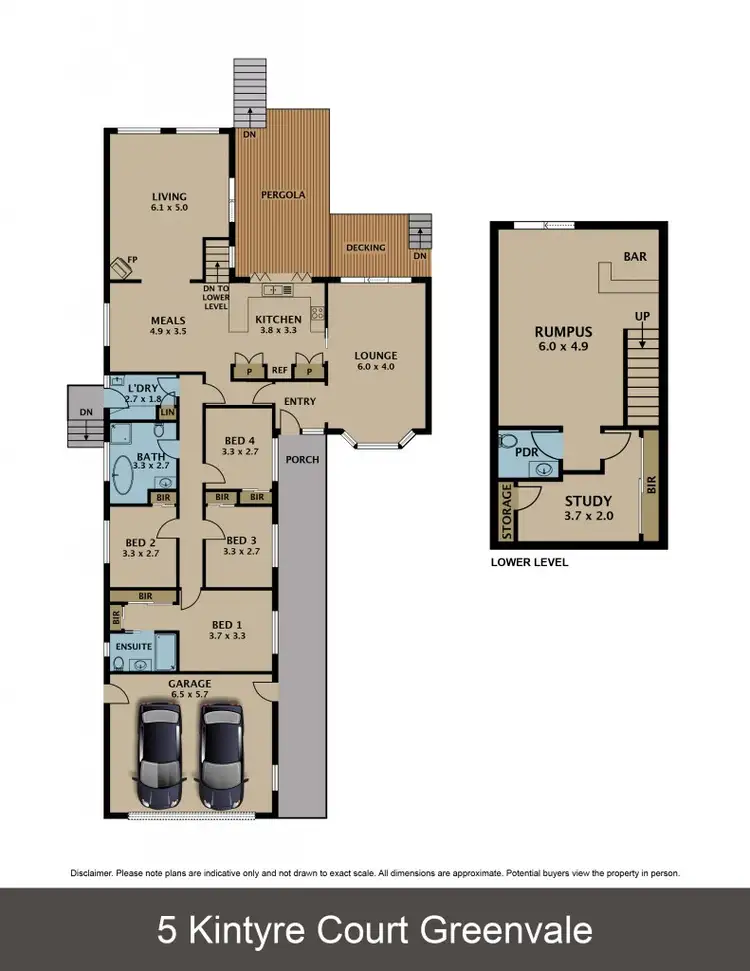 Floorplan of Homely house listing, 5 Kintyre Court, Greenvale VIC 3059