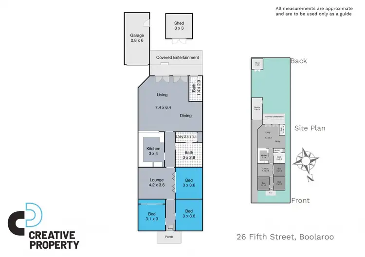 Floorplan of Homely house listing, 26 Fifth Street, Boolaroo NSW 2284