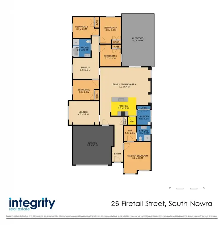 Floorplan of Homely house listing, 26 Firetail Street, South Nowra NSW 2541