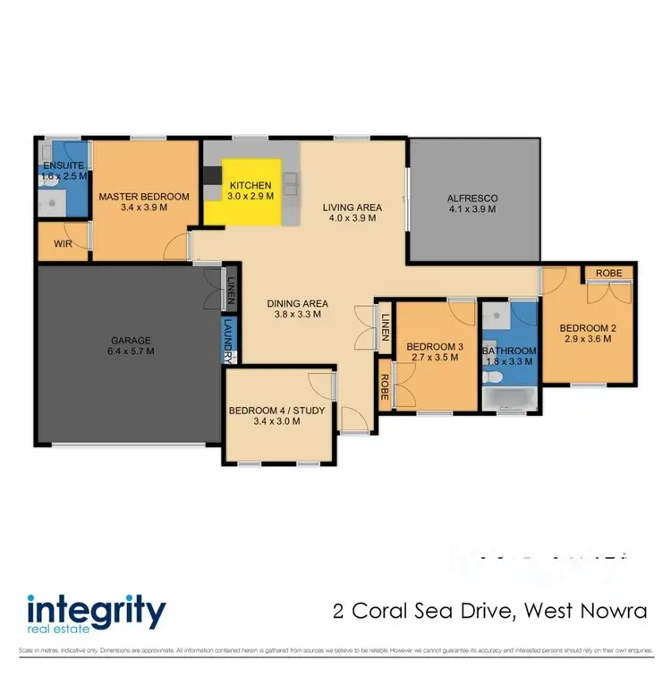 Floorplan of Homely house listing, 2 Coral Sea Drive, West Nowra NSW 2541