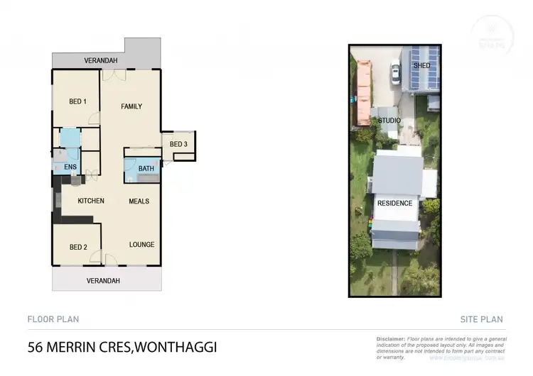 Floorplan of Homely house listing, 56 Merrin Crescent, Wonthaggi VIC 3995