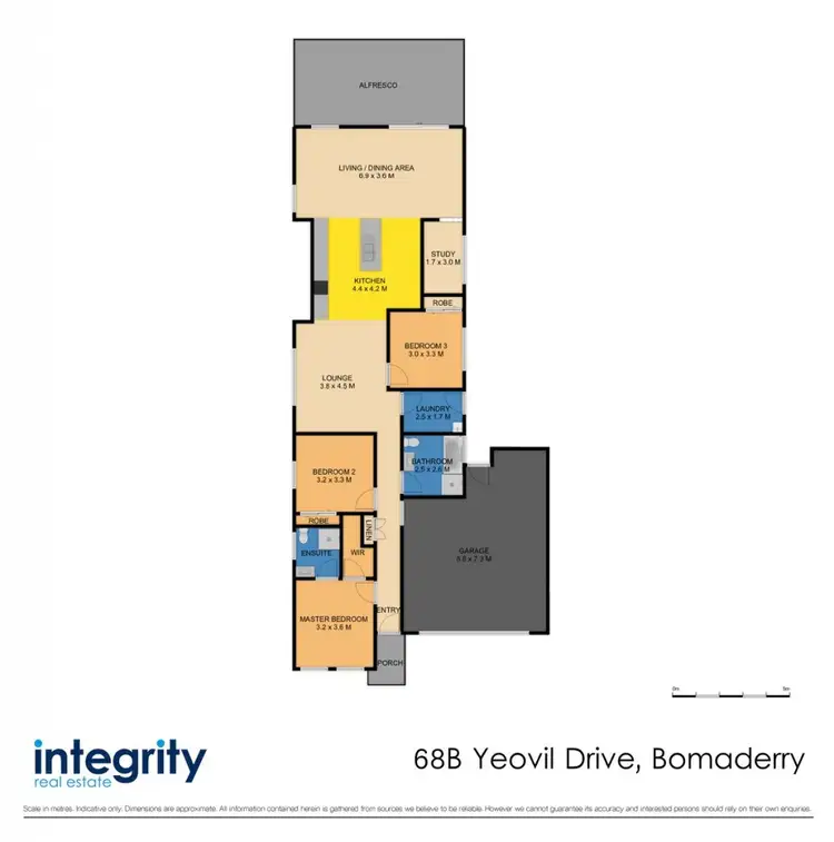 Floorplan of Homely house listing, 68B Yeovil Drive, Bomaderry NSW 2541