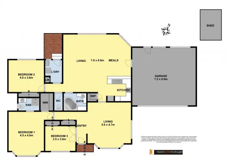 Floorplan of Homely house listing, 3 Oakbank Boulevard, Whittlesea VIC 3757