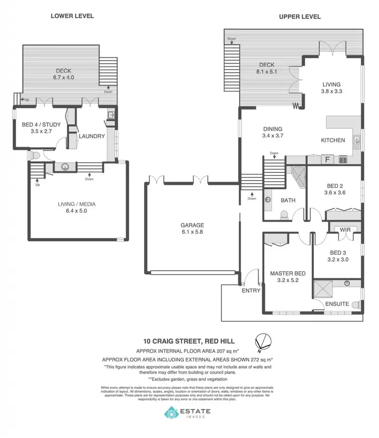 Floorplan of Homely house listing, 10 Craig Street, Red Hill QLD 4059