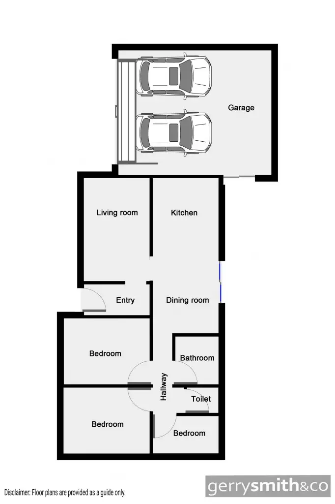 Floorplan of Homely house listing, 22 Knowles Street, Horsham VIC 3400