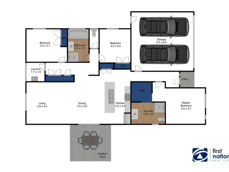 Floorplan of Homely house listing, 28 Kennelly Crescent, Stratford VIC 3862
