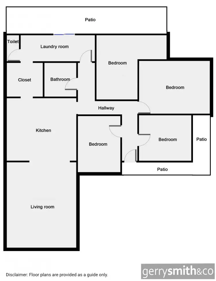 Floorplan of Homely house listing, 207 School Road - Drung, Horsham VIC 3400