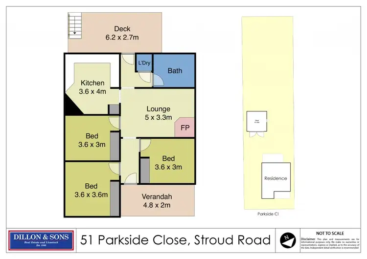 Floorplan of Homely house listing, 51 Parkside Close, Stroud Road NSW 2415