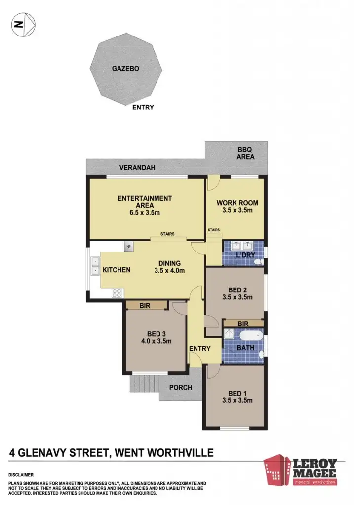 Floorplan of Homely house listing, 4 Glenavy Street, Wentworthville NSW 2145