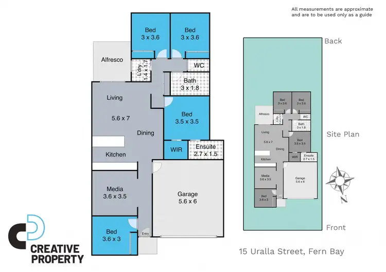 Floorplan of Homely house listing, 15 Uralla Street, Fern Bay NSW 2295