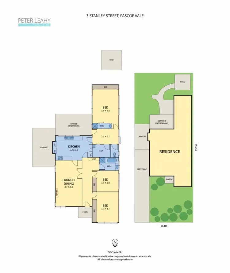 Floorplan of Homely house listing, 3 Stanley Street, Pascoe Vale VIC 3044