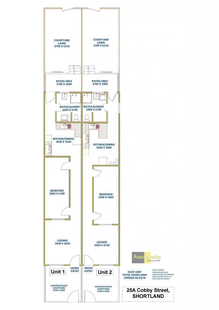 Floorplan of Homely house listing, 25A Cobby Street, Shortland NSW 2307