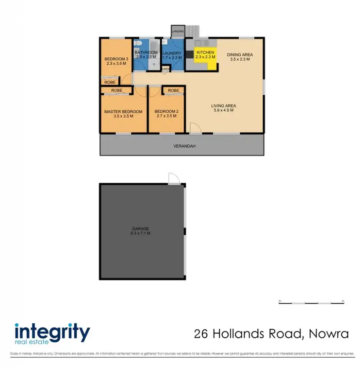 Floorplan of Homely house listing, 26 Hollands Road, Nowra NSW 2541