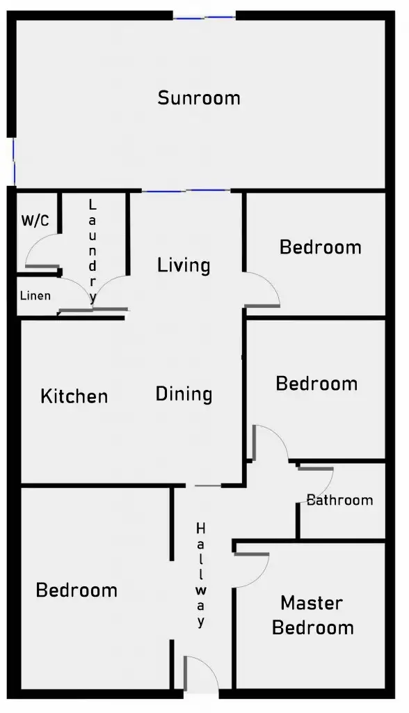 Floorplan of Homely house listing, 19 Williams Road, Horsham VIC 3400