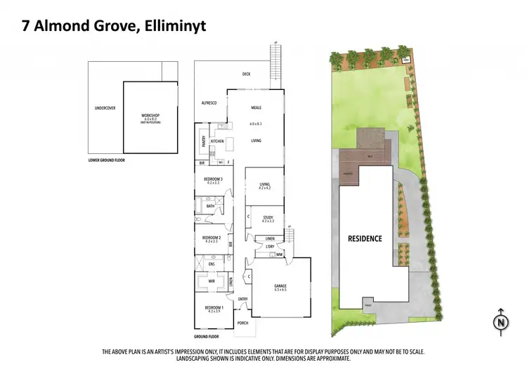 Floorplan of Homely house listing, 7 Almond Grove, Elliminyt VIC 3250
