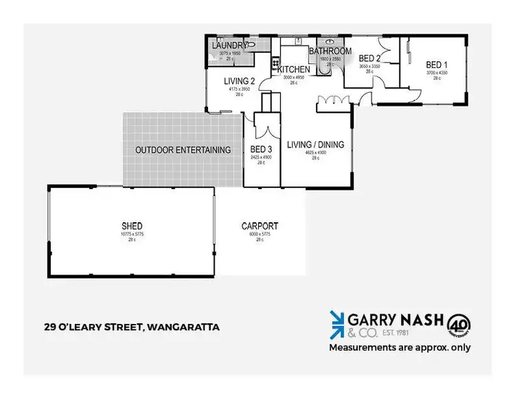 Floorplan of Homely house listing, 29 O'Leary Street, Wangaratta VIC 3677