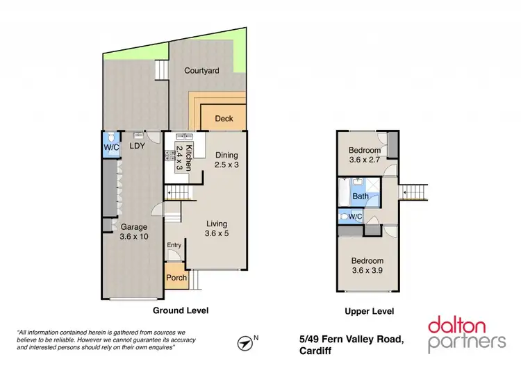 Floorplan of Homely house listing, 5/49 Fern Valley Road, Cardiff NSW 2285