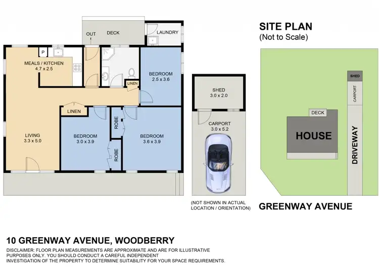 Floorplan of Homely house listing, 10 Greenway Avenue, Woodberry NSW 2322