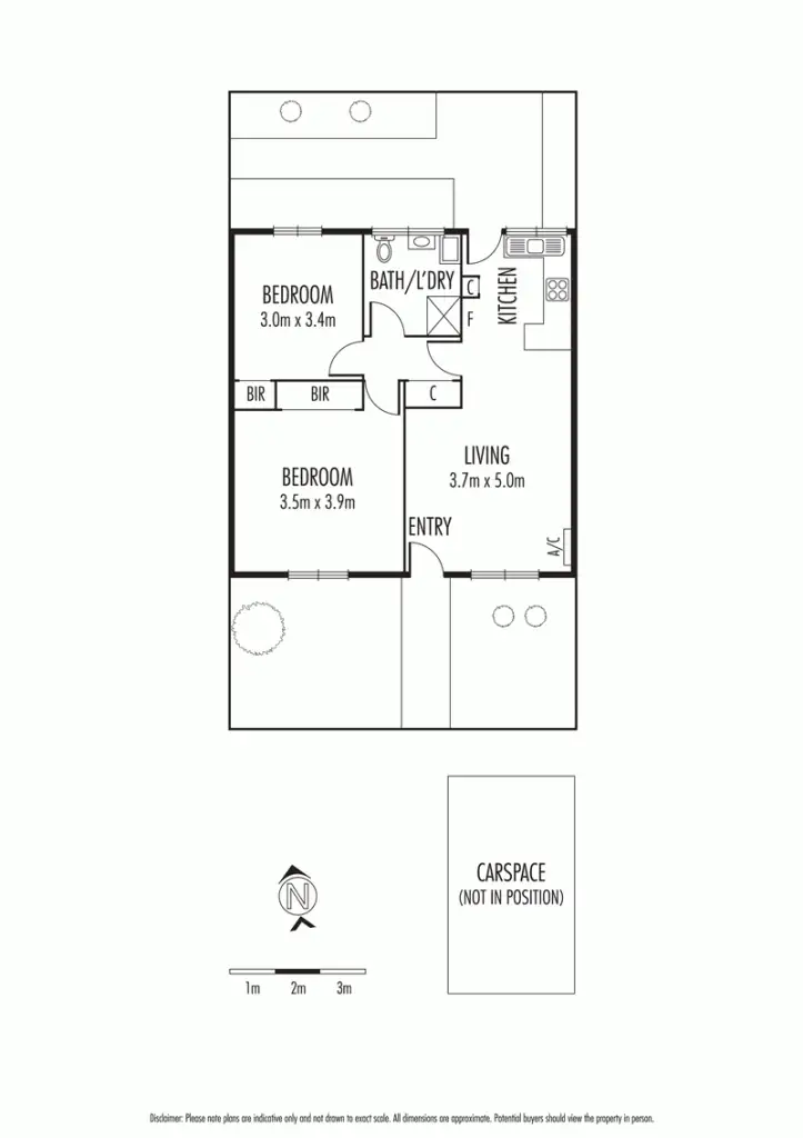 Floorplan of Homely house listing, 3/25 McBain Street, Altona VIC 3018