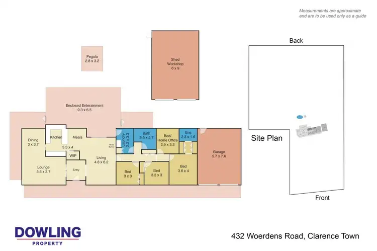 Floorplan of Homely rural property listing, 432 Woerdens Road, Clarence Town NSW 2321