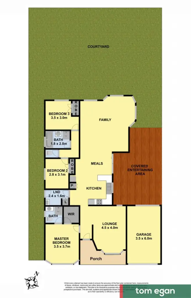 Floorplan of Homely house listing, 14 Corella Drive, Whittlesea VIC 3757