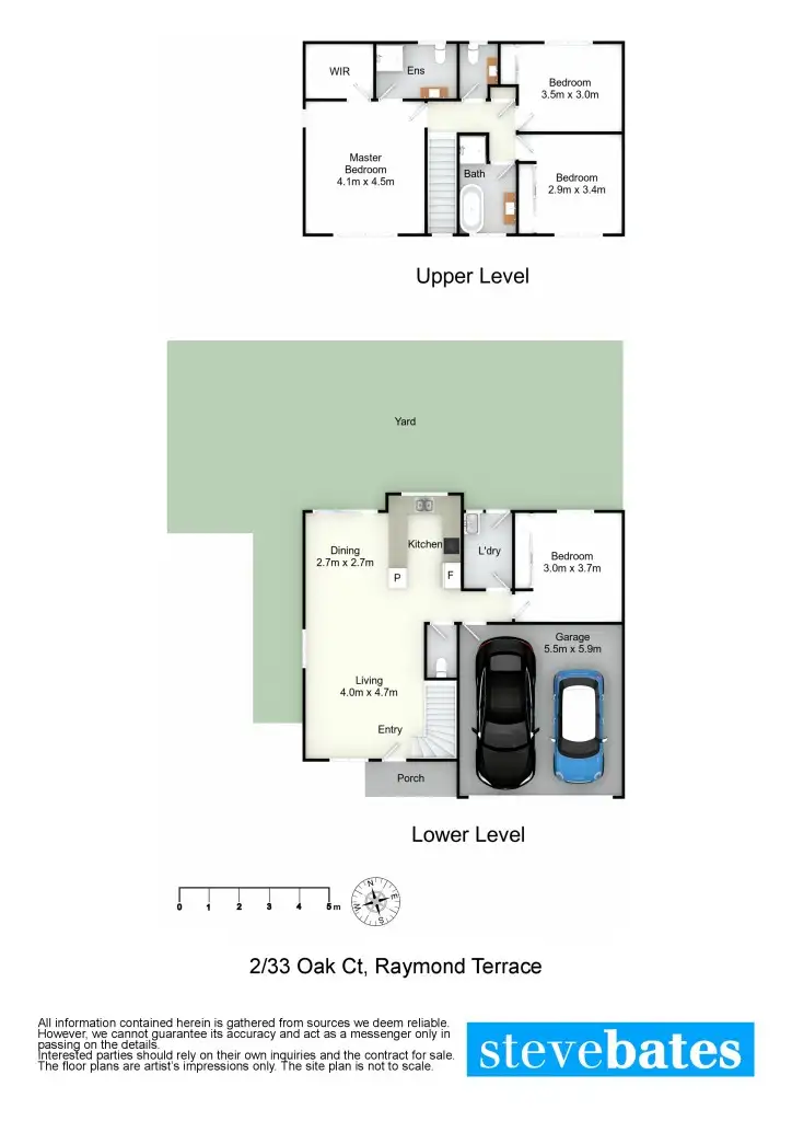 Floorplan of Homely townhouse listing, 2/33 Oak Circuit, Raymond Terrace NSW 2324