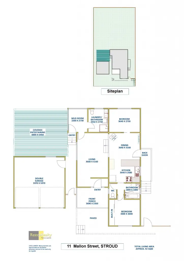 Floorplan of Homely house listing, 11 Mallon Street, Stroud NSW 2425