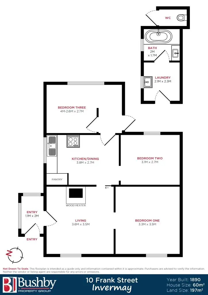 Floorplan of Homely house listing, 10 Frank Street, Invermay TAS 7248