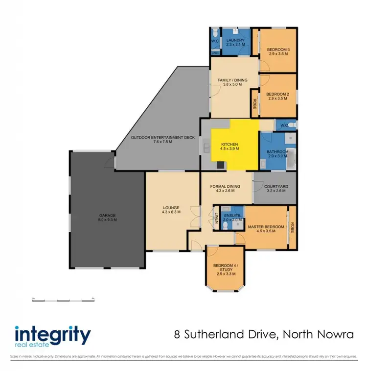 Floorplan of Homely house listing, 8 Sutherland Drive, North Nowra NSW 2541