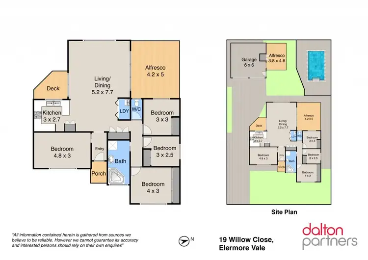 Floorplan of Homely house listing, 19 Willow Close, Elermore Vale NSW 2287