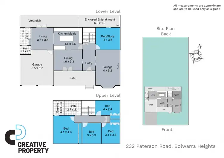 Floorplan of Homely house listing, 232 Paterson Road, Bolwarra Heights NSW 2320