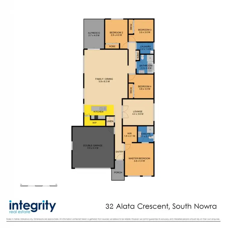 Floorplan of Homely house listing, 32 Alata Crescent, South Nowra NSW 2541