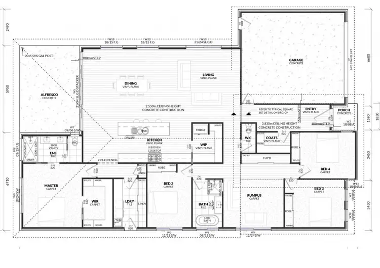 Floorplan of Homely house listing, 22 Tilbridge Street, Wangaratta VIC 3677