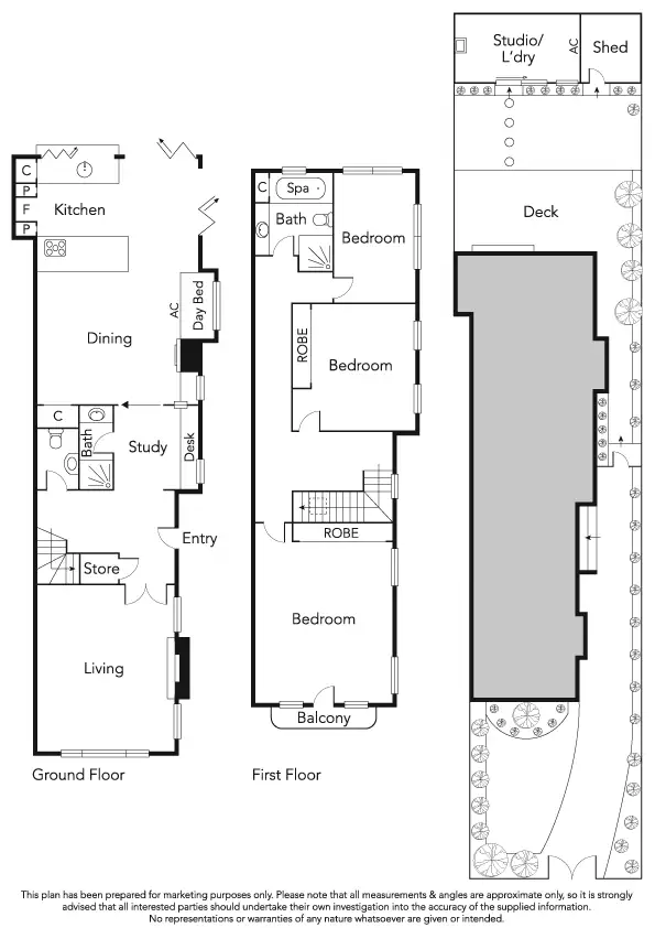 Floorplan of Homely house listing, 4 Lockerbie Court, St Kilda East VIC 3183