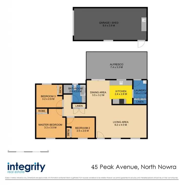 Floorplan of Homely house listing, 45 Peak Avenue, North Nowra NSW 2541