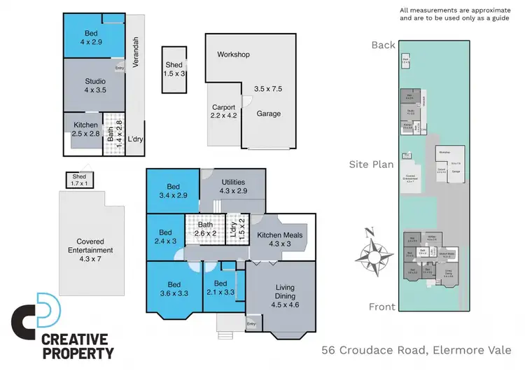 Floorplan of Homely house listing, 56 Croudace Road, Elermore Vale NSW 2287