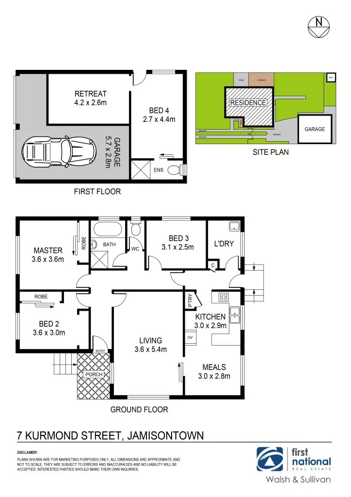 Floorplan of Homely house listing, 7 Kurmond Street, Jamisontown NSW 2750