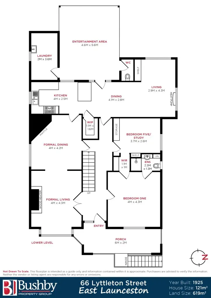Floorplan of Homely house listing, 66 Lyttleton Street, East Launceston TAS 7250