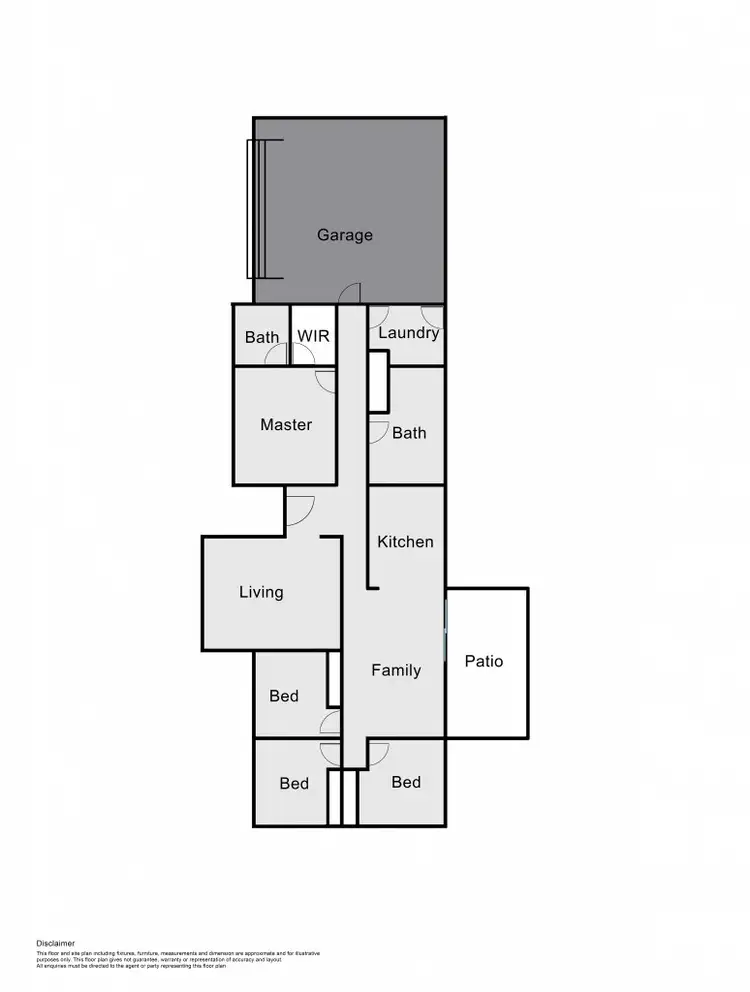 Floorplan of Homely house listing, 27 Closebourne Way, Raymond Terrace NSW 2324