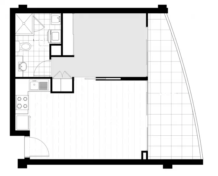 Floorplan of Homely apartment listing, 92/143 Adelaide Terrace, East Perth WA 6004