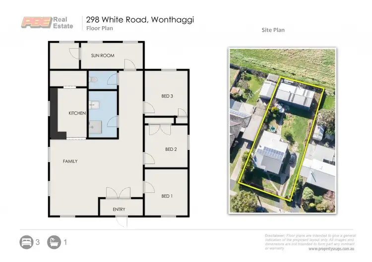 Floorplan of Homely house listing, 298 White Road, Wonthaggi VIC 3995