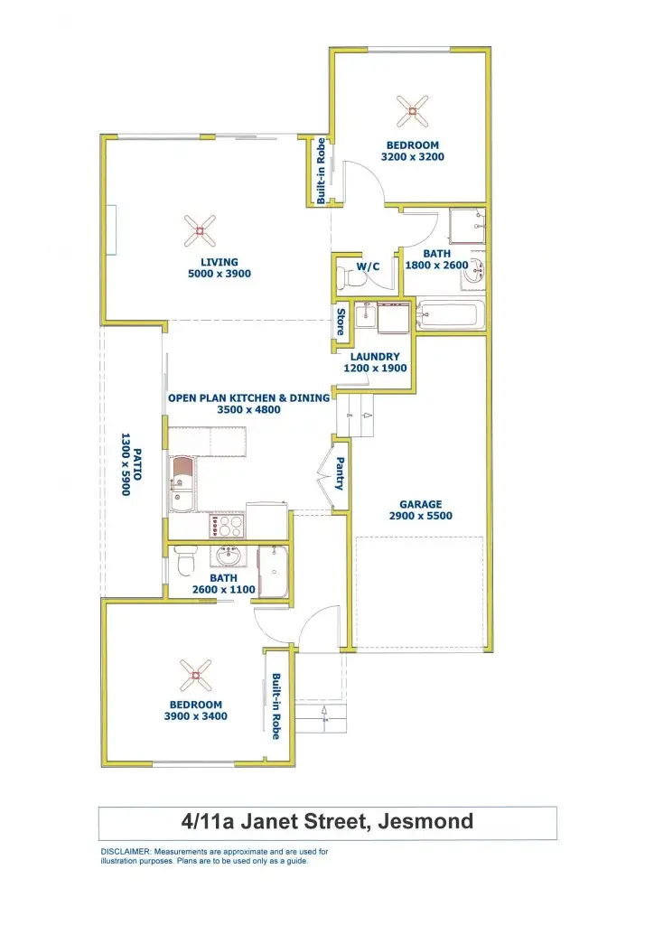 Floorplan of Homely house listing, 4/11a Janet Street, Jesmond NSW 2299