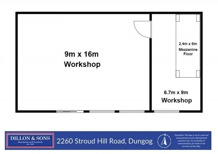 Floorplan of Homely house listing, 2260 Stroud Hill Road, Dungog NSW 2420