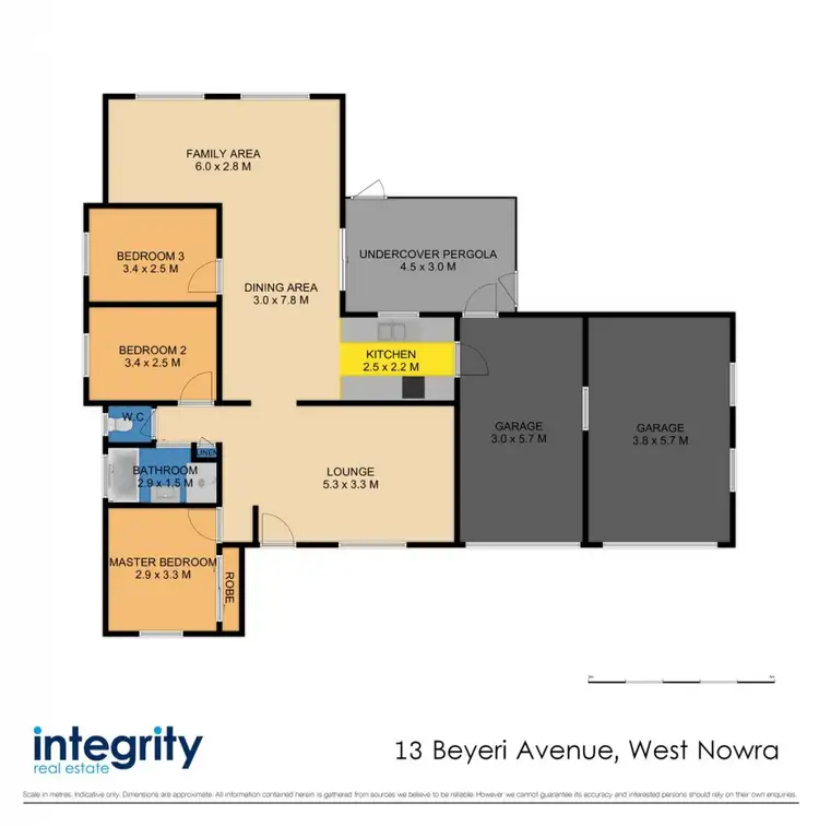 Floorplan of Homely house listing, 13 Beyeri Avenue, West Nowra NSW 2541
