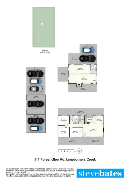 Floorplan of Homely rural property listing, 111 Forest Glen Road, Limeburners Creek NSW 2324
