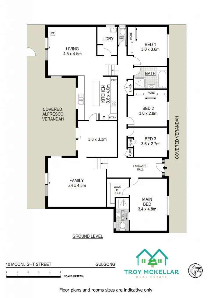 Floorplan of Homely house listing, 10 Moonlight Street, Gulgong NSW 2852