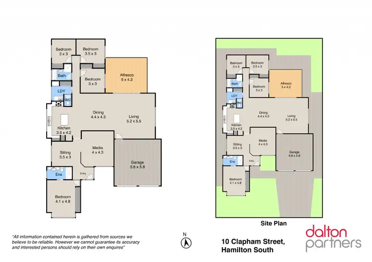 Floorplan of Homely house listing, 10 Clapham Street, Hamilton South NSW 2303